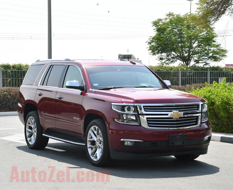 CHEVROLET TAHOE- 2017- RED- 77 000 KM- GCC