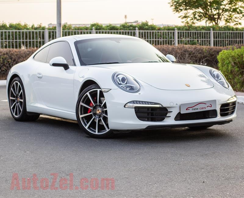 PORSCHE 911 CARRERA- 2014- WHITE- 166 804 KM- GCC