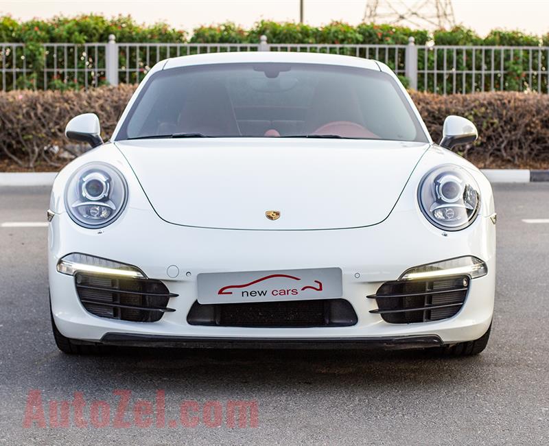 PORSCHE 911 CARRERA- 2014- WHITE- 166 804 KM- GCC