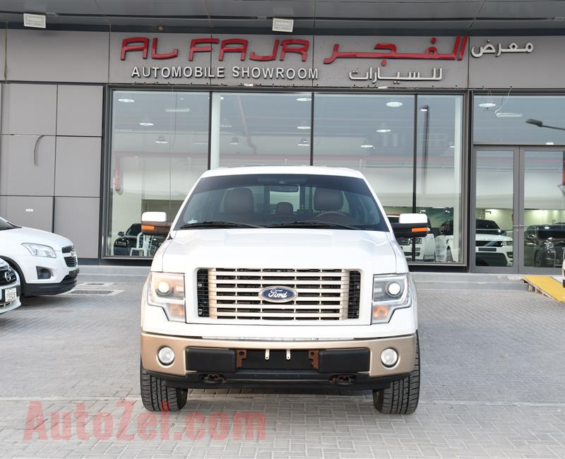 FORD F150 MODEL 2014 - WHITE - 170,000 KM - V8 - GCC 