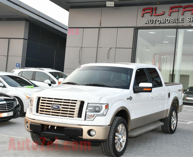 FORD F150 MODEL 2014 - WHITE - 170,000 KM - V8 - GCC 