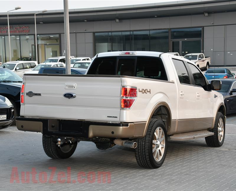 FORD F150 MODEL 2014 - WHITE - 170,000 KM - V8 - GCC 