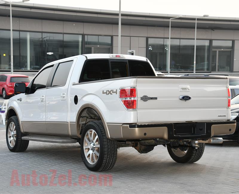 FORD F150 MODEL 2014 - WHITE - 170,000 KM - V8 - GCC 