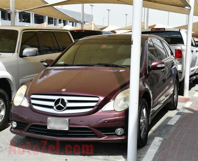 MERCEDES-BENZ R350- 2008- MAROON- 86 000 MILES- AMERICAN SPECS