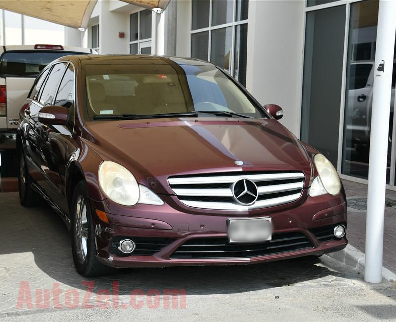 MERCEDES-BENZ R350- 2008- MAROON- 86 000 MILES- AMERICAN SPECS