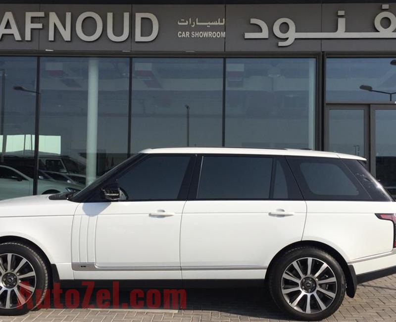 RANGE ROVER VOGUE SE- 2015- WHITE- 67 000 KM- GCC