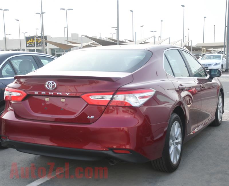 TOYOTA CARMY MODEL 2018  - RED  - 2,000 mileage - v4 - car specs  is AMERICAN