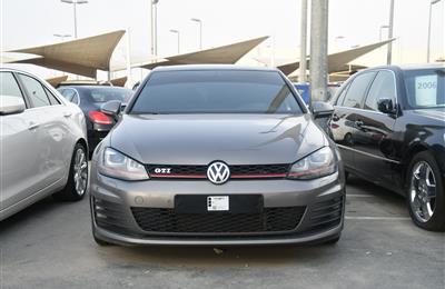 VOLKSWAGEN GTI MODEL 2016 - GREY - 160,000 KM - V4 - GCC 