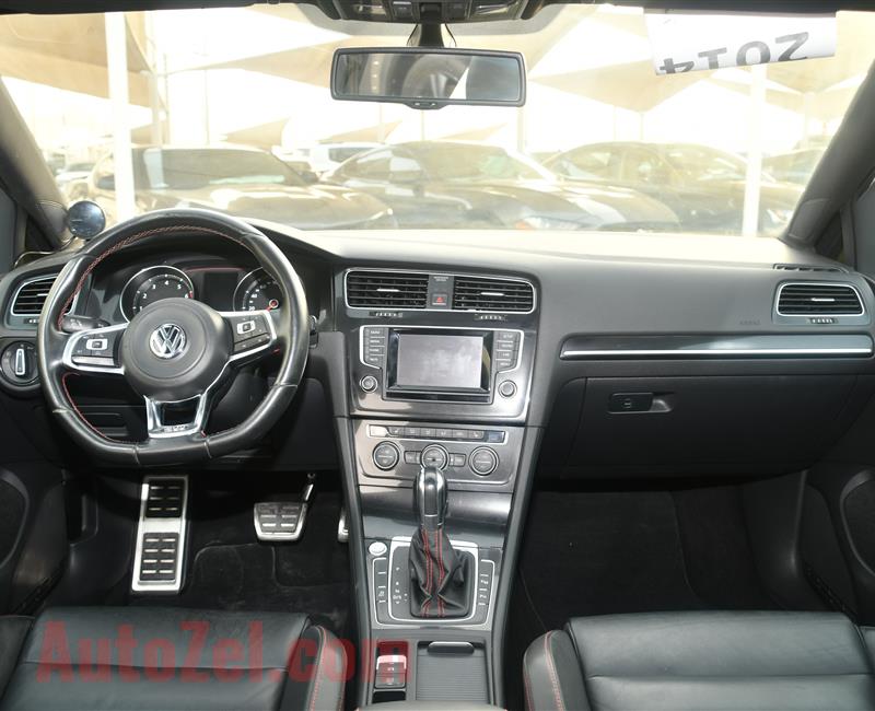 VOLKSWAGEN GTI MODEL 2014 - WHITE - 140, 000 KM - V4 - GCC  