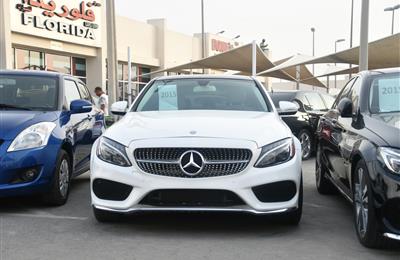 MERCEDES BENZ C300 MODEL 2015 - WHITE - 20,000 MILEAGE -...