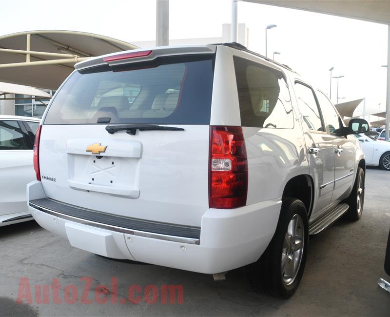 CHEVROLET TAHOE MODEL 2012 - WHITE - 150,000 KM - V8 - GCC