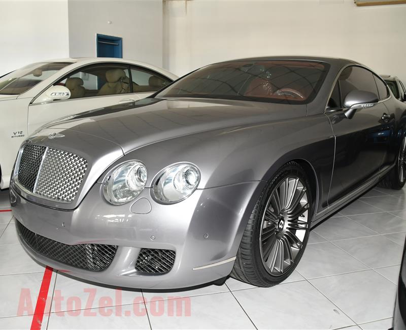 BENTLEY- 2008- GRAY- 123 000 KM- GCC SPECS