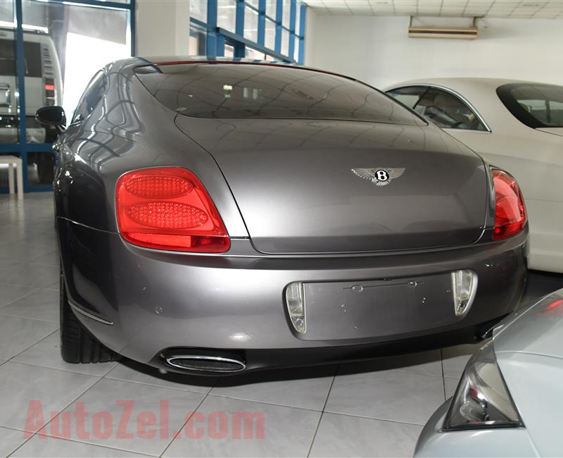 BENTLEY- 2008- GRAY- 123 000 KM- GCC SPECS