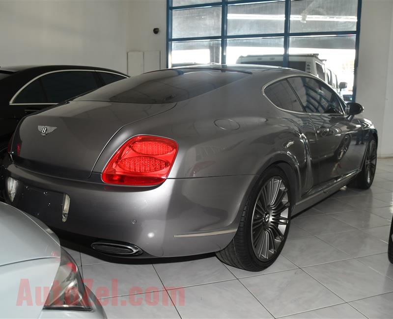 BENTLEY- 2008- GRAY- 123 000 KM- GCC SPECS