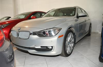 BMW 328- 2014- GRAY- 51 000 KM- GCC SPECS