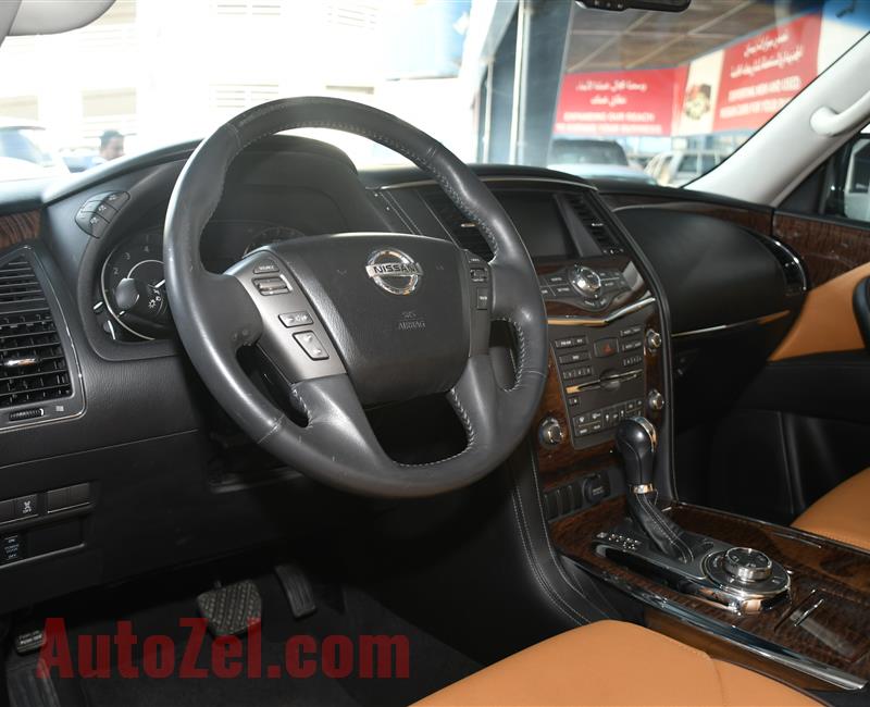 NISSAN PATROL SE PLATINUM- 2015- SILVER- 90 000 KM- GCC SPECS