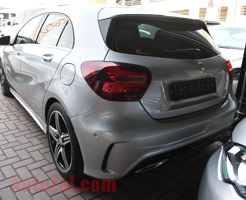 MERCEDES-BENZ A250- 2017- SILVER- 23 000 KM- GCC SPECS