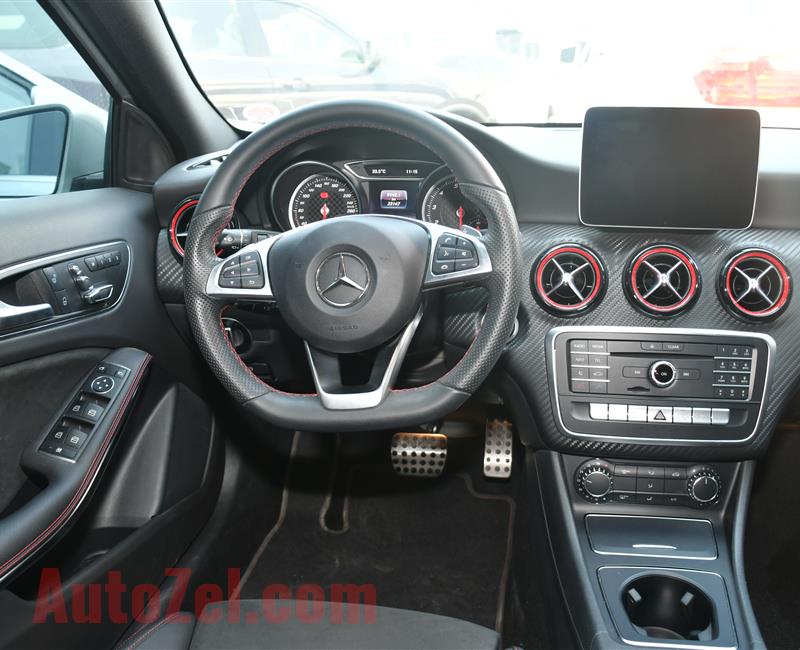 MERCEDES-BENZ A250- 2017- SILVER- 23 000 KM- GCC SPECS