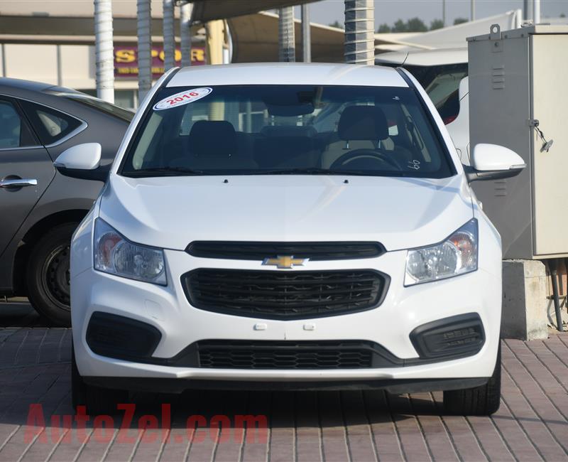 CHEVROLET CRUZE LS- 2016- WHITE- 66 000 KM- OPTION 3