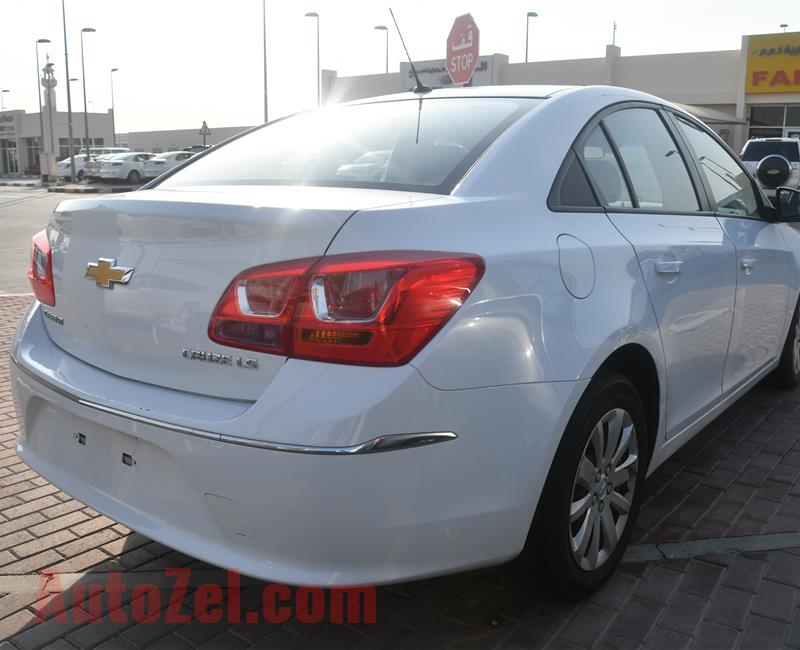 CHEVROLET CRUZE LS- 2016- WHITE- 66 000 KM- OPTION 3