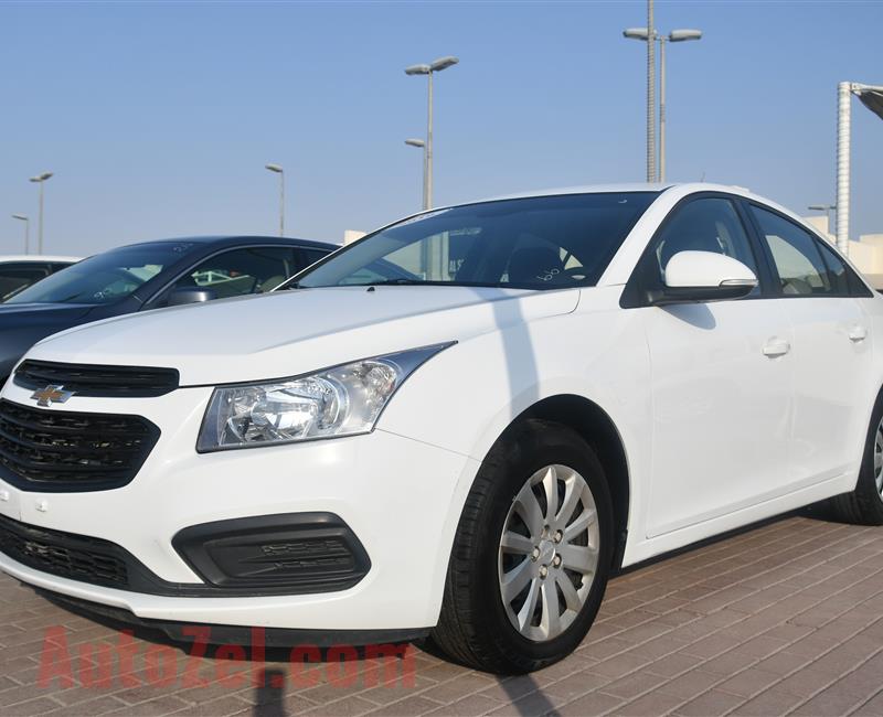 CHEVROLET CRUZE LS- 2016- WHITE- 66 000 KM- OPTION 3