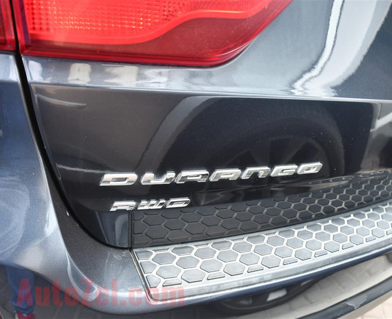 DODGE DURANGO- 2013- GRAY- 79 000 KM- GCC SPECS