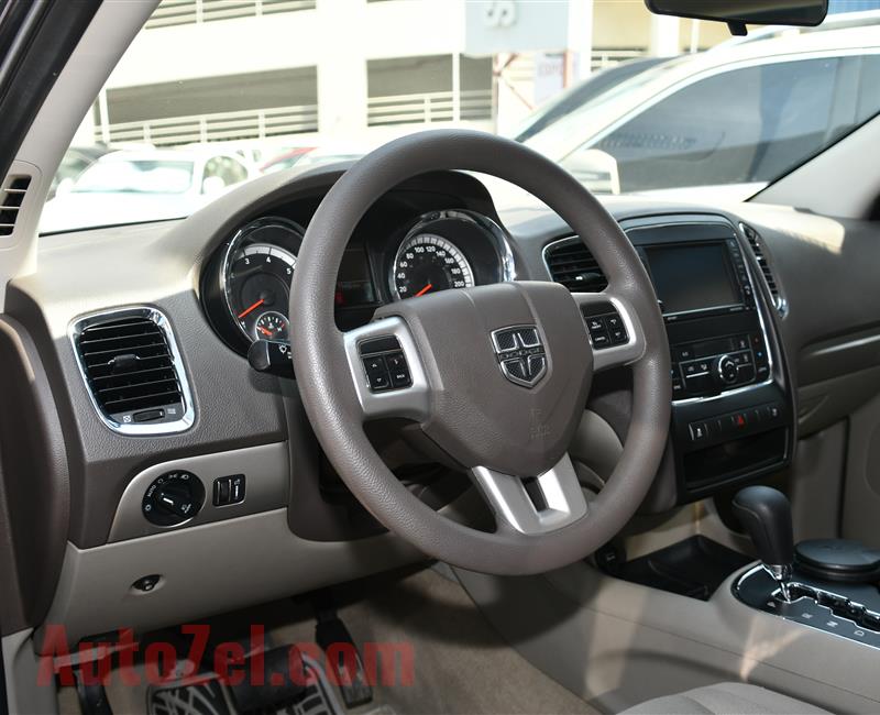 DODGE DURANGO- 2013- GRAY- 79 000 KM- GCC SPECS