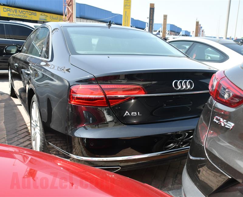 AUDI A8- 2015- BLACK- 60 000 KM- GCC SPECS