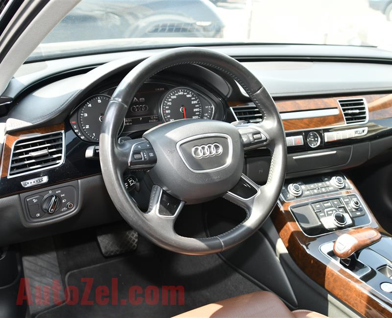 AUDI A8- 2015- BLACK- 60 000 KM- GCC SPECS