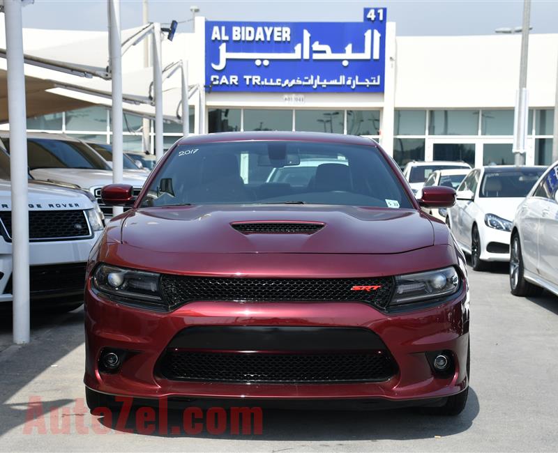 DODGE CHARGER RT- 2017- BURGUNDY- 26 000 KM- AMERICAN SPECS