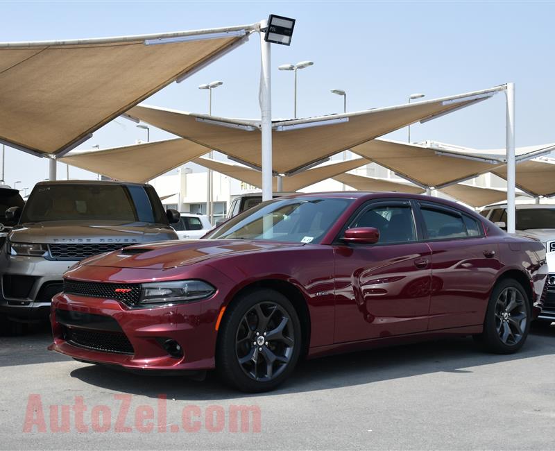 DODGE CHARGER RT- 2017- BURGUNDY- 26 000 KM- AMERICAN SPECS