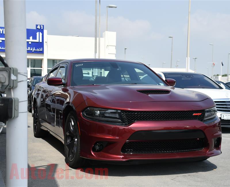 DODGE CHARGER RT- 2017- BURGUNDY- 26 000 KM- AMERICAN SPECS