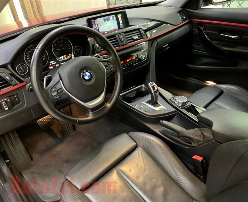 BMW 428i- 2017- RED- 79 000 KM- GCC