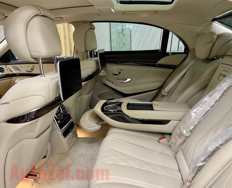 BRAND NEW MERCEDES-BENZ S560- 2018- DARKBLUE- ZERO KM- GCC