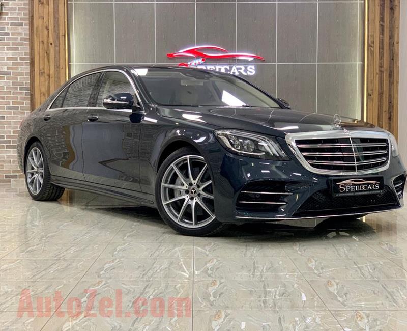 BRAND NEW MERCEDES-BENZ S560- 2018- DARKBLUE- ZERO KM- GCC