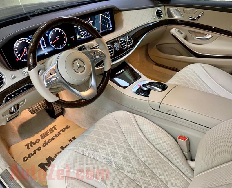 BRAND NEW MERCEDES-BENZ S560- 2018- DARKBLUE- ZERO KM- GCC