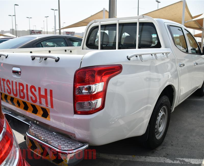 MITSUBISHI L200 PICK UP- 2016- WHITE- 180 000 KM- GCC