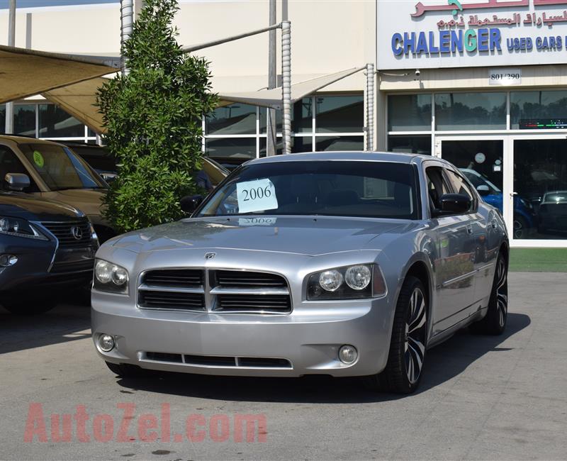 DODGE CHARGER- 2007- SILVER- 210 000 KM- GCC