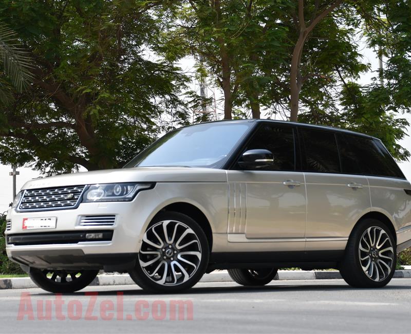 RANGE ROVER VOGUE - AUTOBIOGRAPHY - 2013 - GCC SPECS - BANK LOAN 0 DOWNPAYMENT