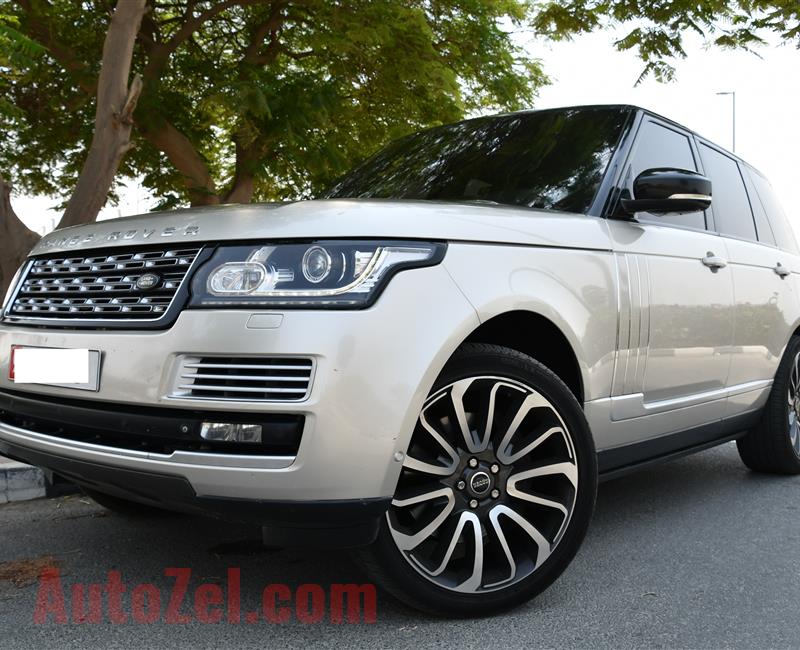 RANGE ROVER VOGUE - AUTOBIOGRAPHY - 2013 - GCC SPECS - BANK LOAN 0 DOWNPAYMENT