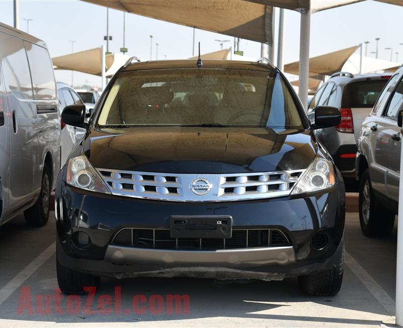 NISSAN MURANO- 2008- BLACK- 284 000 KM- GCC SPECS