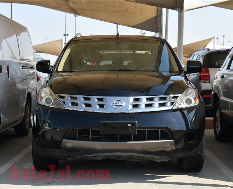 NISSAN MURANO- 2008- BLACK- 284 000 KM- GCC SPECS