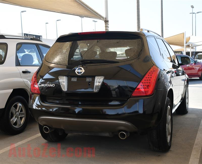 NISSAN MURANO- 2008- BLACK- 284 000 KM- GCC SPECS