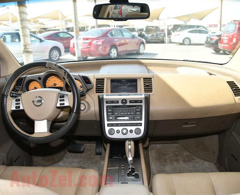 NISSAN MURANO- 2008- BLACK- 284 000 KM- GCC SPECS