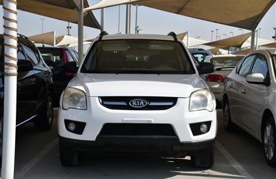 KIA SPORTAGE- 2009- WHITE- 183 000 KM- GCC SPECS