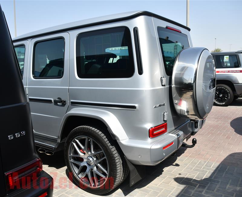 MERCEDES-BENZ G63- 2019- SILVER- 20 000 KM- GCC SPECS