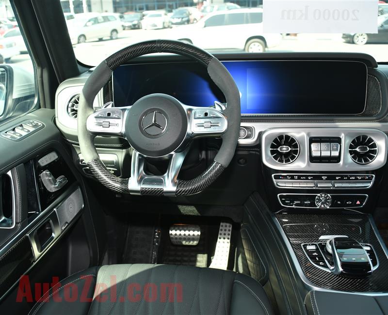 MERCEDES-BENZ G63- 2019- SILVER- 20 000 KM- GCC SPECS