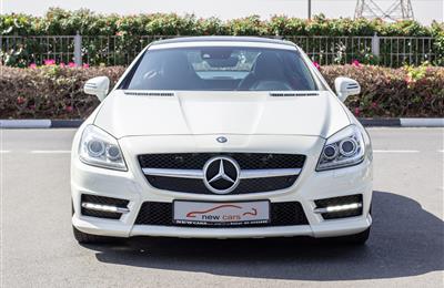 MERCEDES-BENZ SLK250- 2013- WHITE- 125 305 KM- GCC SPECS