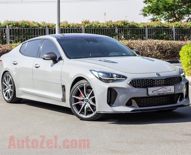 KIA STINGER- 2018- SILVER- AMERICAN SPECS- 1YR WARRANTY