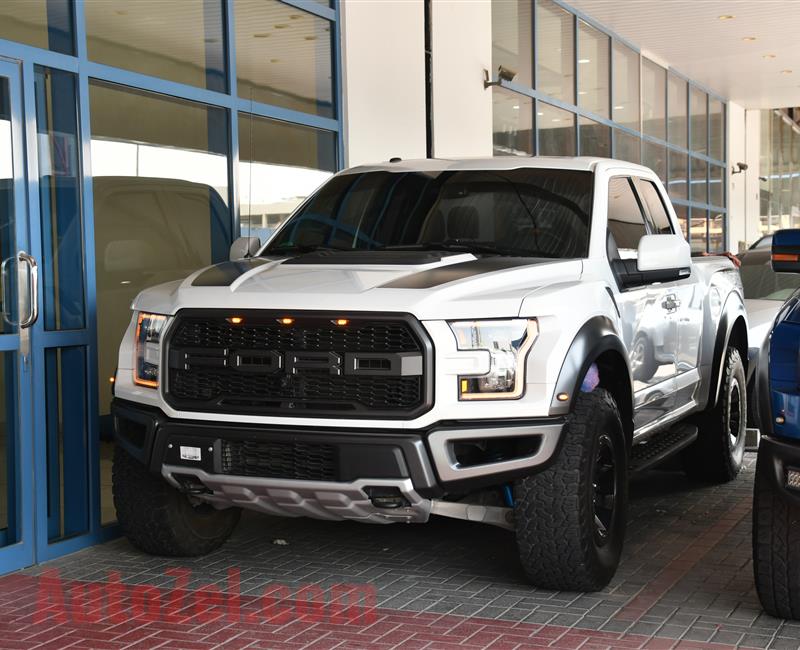 FORD RAPTOR- 2018- 59 000 KM- GCC SPECS- FULL OPTION- 5YRS WARRANTY